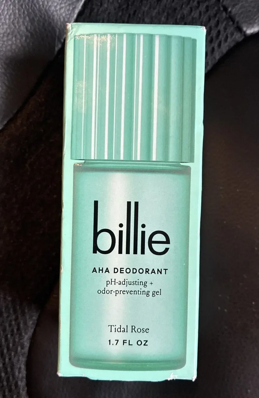 Billie AHA Deoderant pH Adjust Odor Preventing Roll On 1.7oz Tidal Rose New